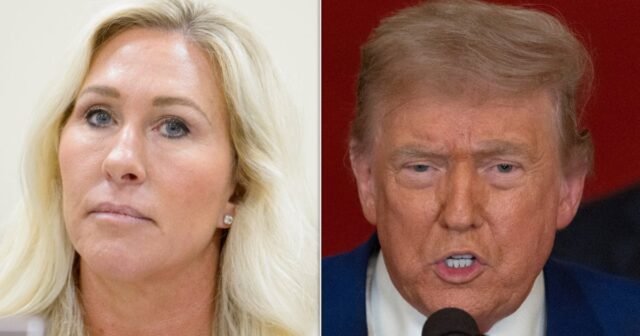 Marjorie Taylor Greene acusa a Trump de Maga 'cebo y cambio' después del ataque de Irán
