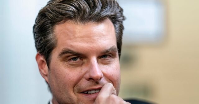Matt Gaetz atrapó mensajes de texto sobre guiar a Trump

