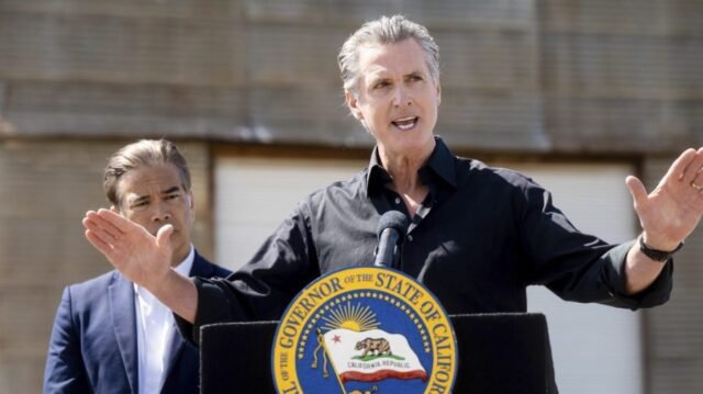 Newsom se burla de Hegseth, Trump sobre el puesto de 'trabajo bien hecho' en la Guardia Nacional
