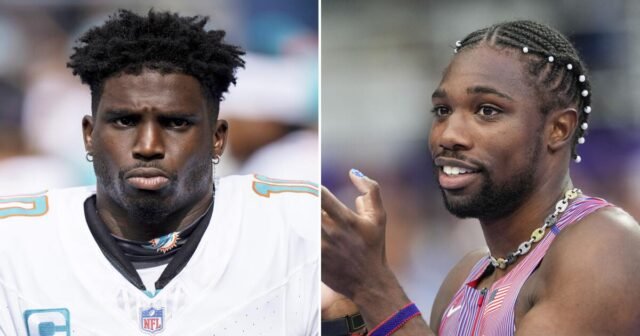 Noah Lyles dice que la raza contra Tyreek Hill ha sido cancelada
