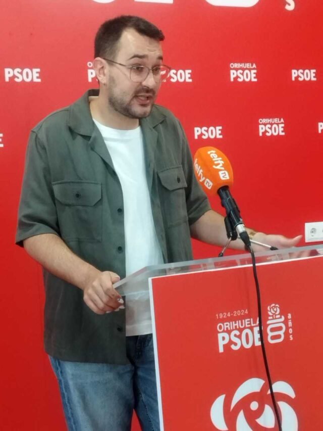 Orihuela PSOE condena las políticas de igualdad de Vox y los comentarios del concejal sobre orgullo

