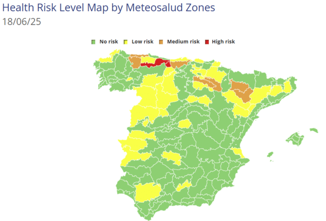 Stay Cool: el sistema de advertencia de calor de España ahora disponible en inglés
