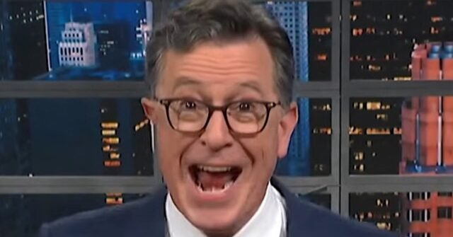 Stephen Colbert revela que el hábito de "espantoso" los ayudantes de Trump notaron
