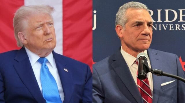 Trump aparece remotamente en Tele-Rally para el candidato a gobernador de NJ
