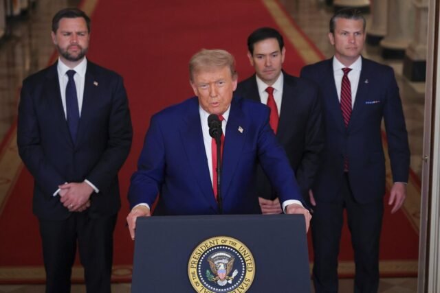 Trump dice que las huelgas estadounidenses 'masivas' han terminado la amenaza nuclear de Irán
