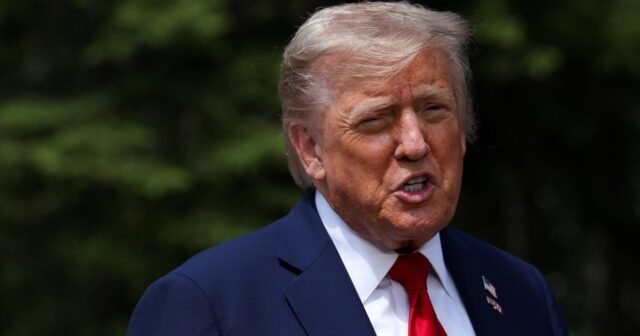 Trump dice que no llamará a Walz sobre los tiroteos en el legislador de Minnesota, llama al gobernador "salió"
