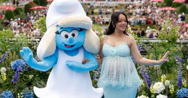 ¿Por qué Rihanna está en Bélgica este fin de semana? Sugerencia: Pitufos
