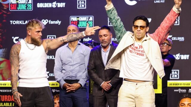 ¿Qué peso están luchando Jake Paul y Julio César Chavez Jr y cuánto han tenido que cambiar?

