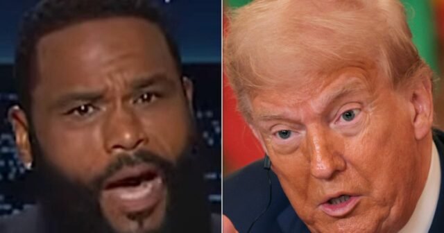 Anthony Anderson revela el momento 'Histórico' de 'A ** Hole' Trump
