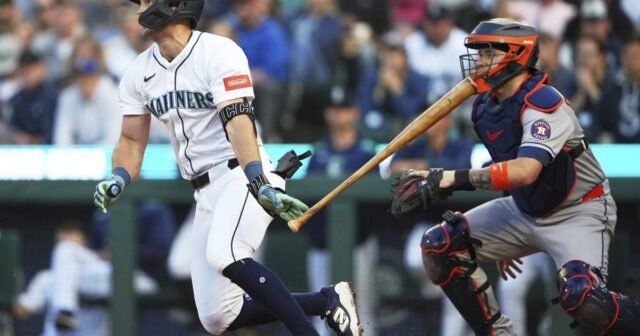 Astros rivales de los Marineros en el sencillo de la ruta del novato Cole Young
