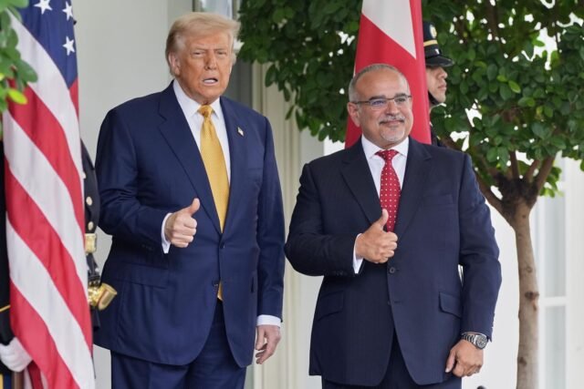 Bahrein invertirá $ 17 mil millones en EE. UU. Después de una reunión en la Casa Blanca
