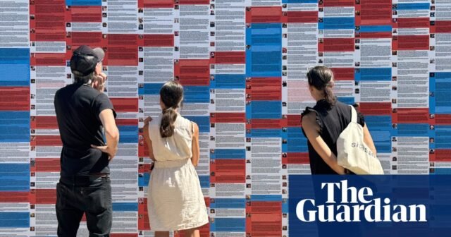 'Don't Forget': Mural llama la atención sobre los alborotadores del 6 de enero perdonados por Trump | Arte y diseño
