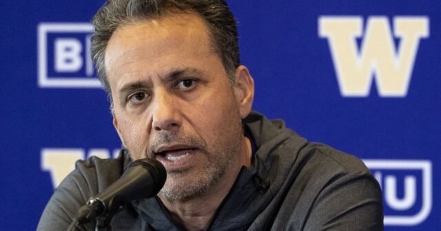 El entrenador de UW Jedd Fisch Confidate Huskies puede competir por los campeonatos
