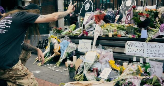El 'hogar del heavy metal' llora a Ozzy Osbourne
