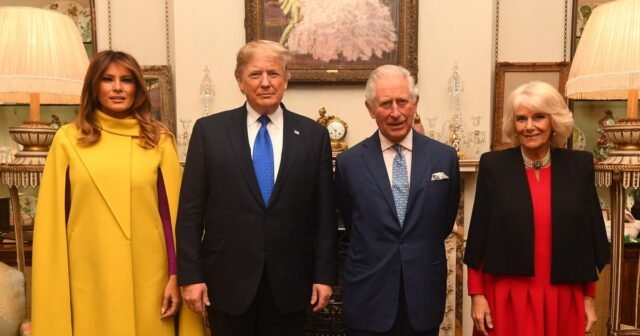 El presidente Trump, Melania Trump, visitará el rey Charles del Reino Unido en septiembre
