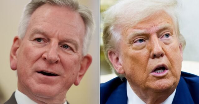 El senador del Partido Republicano Tommy Tuberville dice que los izquierdistas 'radicales' se enfermaron a Trump después de que el diagnóstico se hace público
