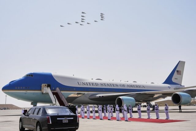 Fuerza Aérea para financiar el avión presidencial Qatar de Trump con dinero ICBM
