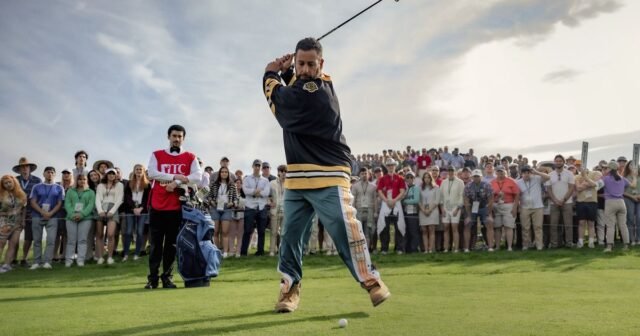 'Happy Gilmore' se convirtió en una comedia de culto. 29 años después, Adam Sandler se está balanceando de nuevo
