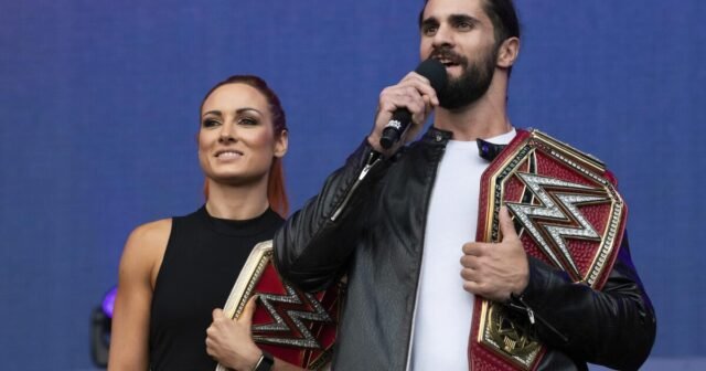 Hogar de las estrellas de la WWE Seth Rollins, Becky Lynch robado
