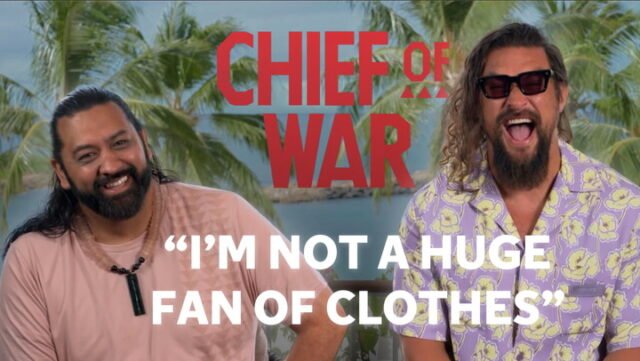Jason Momoa al despojar para el Jefe de Guerra | Cultura
