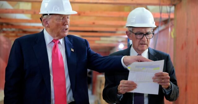 Jerome Powell disputa a Trump sobre el costo de los cambios en la construcción de la alimentación
