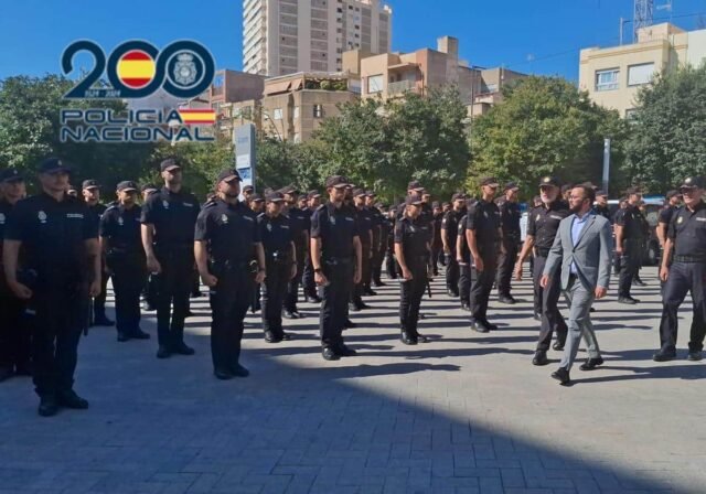 La provincia de Alicante refuerza la fuerza policial con 149 nuevos oficiales de aprendices
