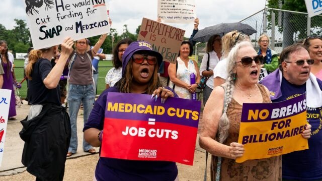 Los recortes de Medicaid podrían definir los exámenes parciales

