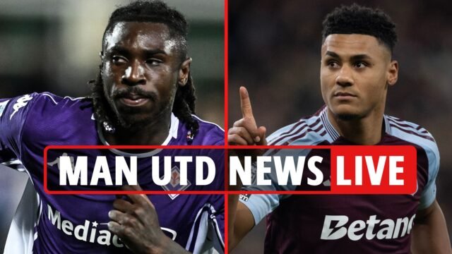 Man Utd Transfer News Live: United 'In Battle for Shock £ 45m Kean Deal', Watkins Interest 'dio un paso adelante', Mbeumo Último
