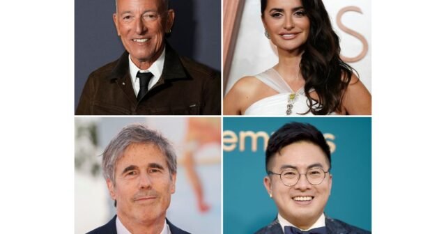 Penélope Cruz, Bruce Springsteen, Walter Salles y Bowen Yang son 2025 Homenoreados de Gala del Museo de la Academia
