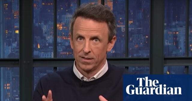 Seth Meyers: "Estamos a solo una historia de Epstein de Trump anunciando que los ovnis son reales" | Roundup de televisión nocturno
