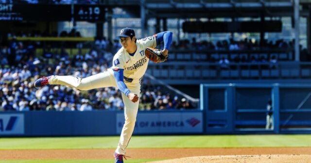 Shohei Ohtani se lanza temprano, el bullpen de los Dodgers vacila contra Astros
