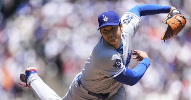 Shohei Ohtani y los Dodgers vencieron a los Gigantes para poner fin a la racha de 7 juegos consecutivos
