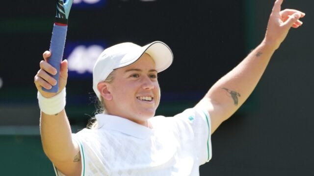 Tennis Ace Sonay Kartal revela cómo celebrará su mejor carrera en Wimbledon, y quiere que los fanáticos ayuden
