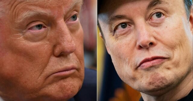 Trump amenaza los subsidios de almizcle después de que Musk nuevamente apunta al proyecto de ley de presupuesto masivo de Trump
