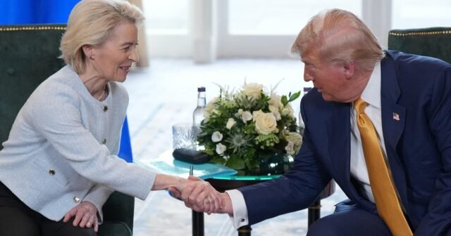 Trump anuncia un acuerdo comercial con la Unión Europea
