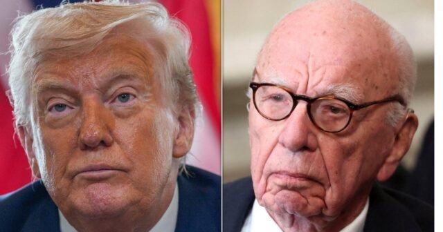 Trump quiere que Murdoch sea rápidamente depuesta sobre la historia de Epstein debido a la edad y la salud
