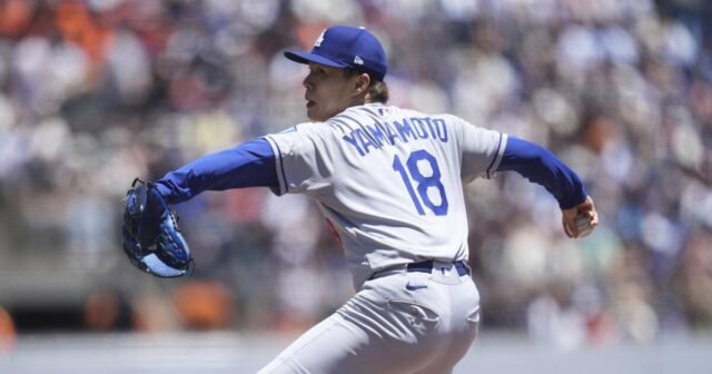 Yoshinobu Yamamoto domina cuando los Dodgers vencieron a los Gigantes para tomar la serie
