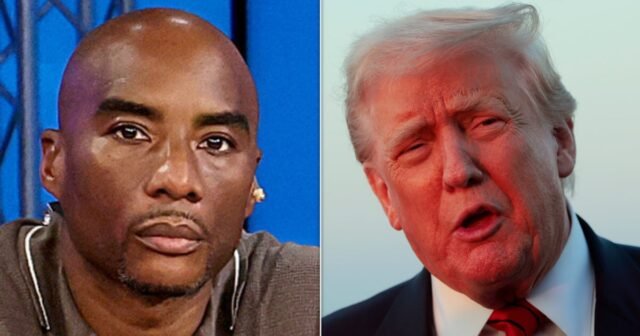 Charlamagne Tha Dios responde a las afirmaciones de Trump que es un 'sreazbag racista' para el comentario de Epstein-Maga
