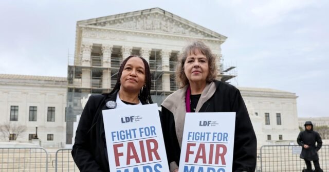 La Corte Suprema se encuentra en el caso de Louisiana sobre si la redistribución de distritos raciales es inconstitucional
