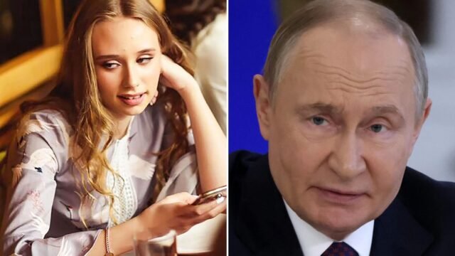 La 'hija secreta' de Putin dice crípticamente 'Vlad' destruyó su vida 'y' mató a millones 'mientras vive en el exilio
