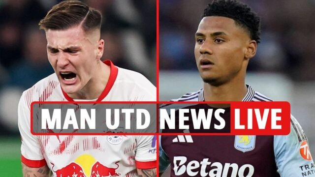 Man Utd Transfer News Live: United Major Sesko Blow, Watkins entusiasmado con el movimiento de Red Devils, Fernandes 'Rechazos' sauditas
