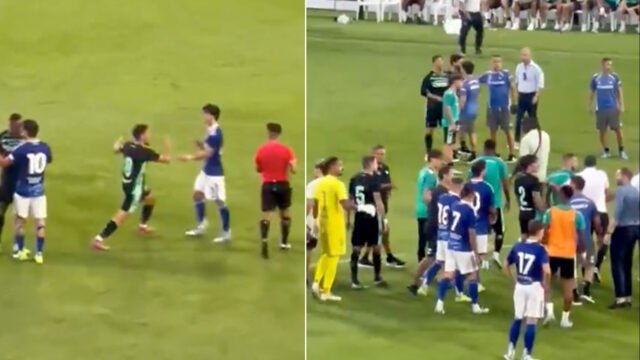 Real Betis vs Como COMO Desciende al caos con el ex o oponente de la Liga Premier y los golpes lanzados
