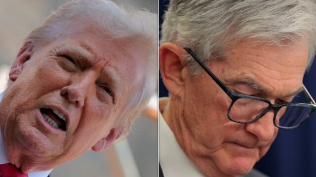 Trump despotrica a Jerome Powell por desafiar su demanda de tasas de interés más bajas
